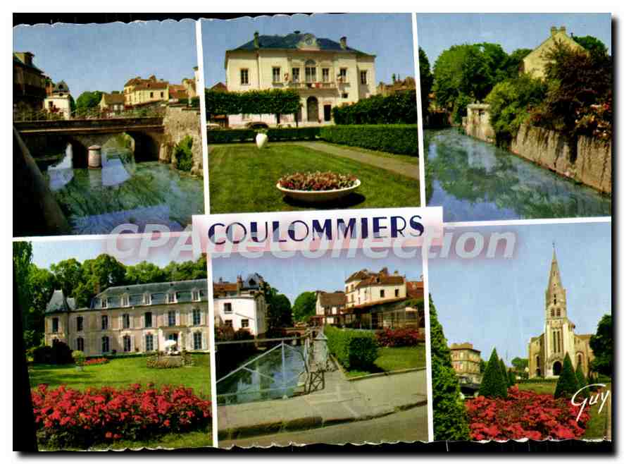 Coulommiers — vista panorámica — Éditions d'Art Guy