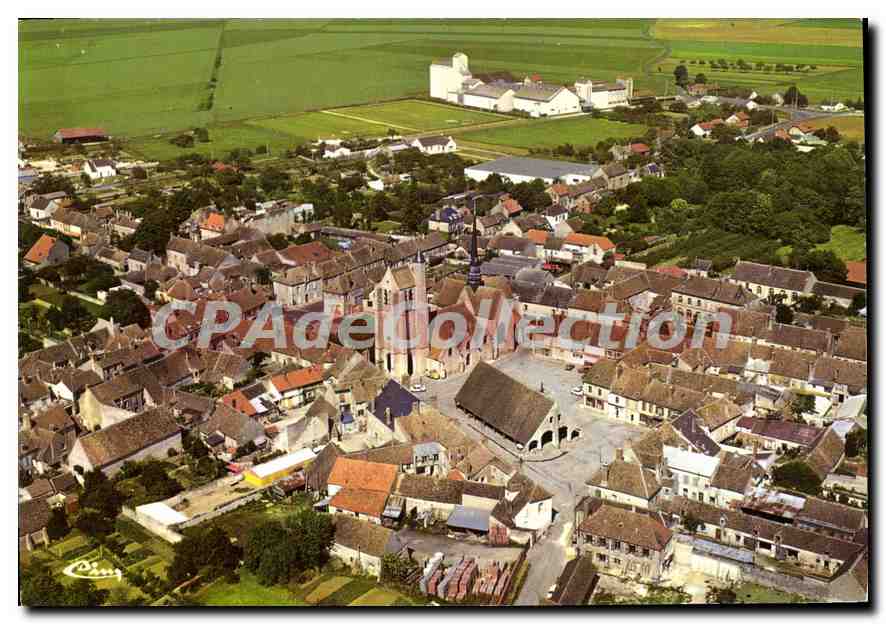 Egreville (S.-et-M.) — Vue générale aérienne — CPAdéCollection