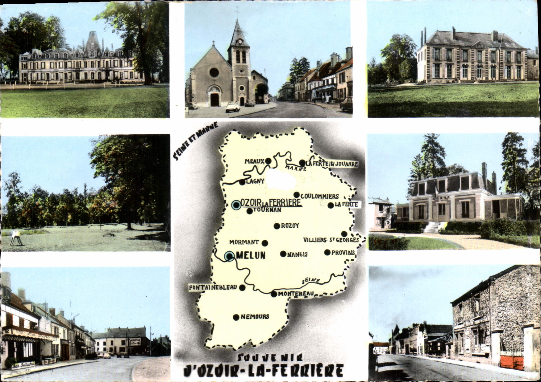 Ozoir-la-Ferrière — vue de plusieurs lieux — Souvenir d'Ozoir-la-Ferrière