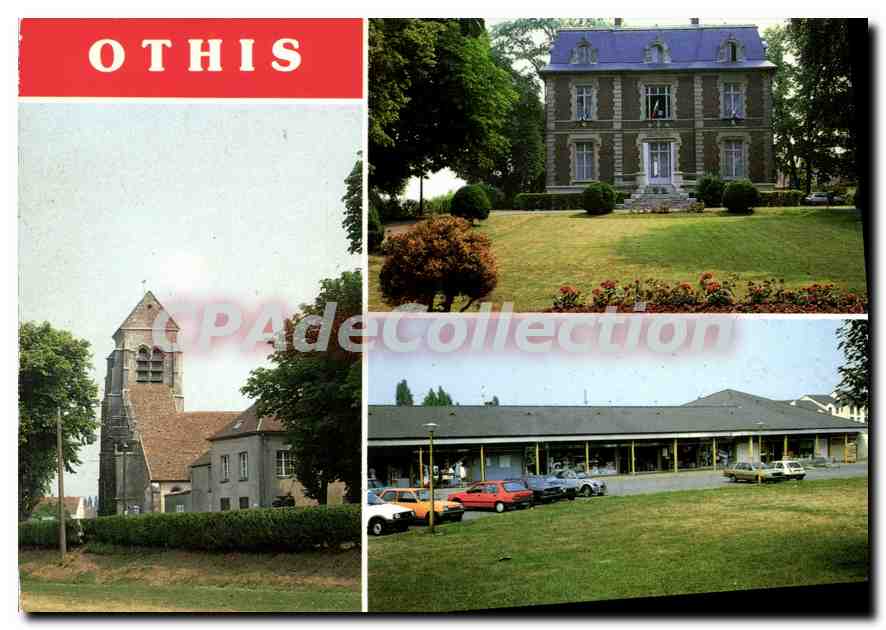 Othis — Église, château, centre commercial — Éditions Dubray