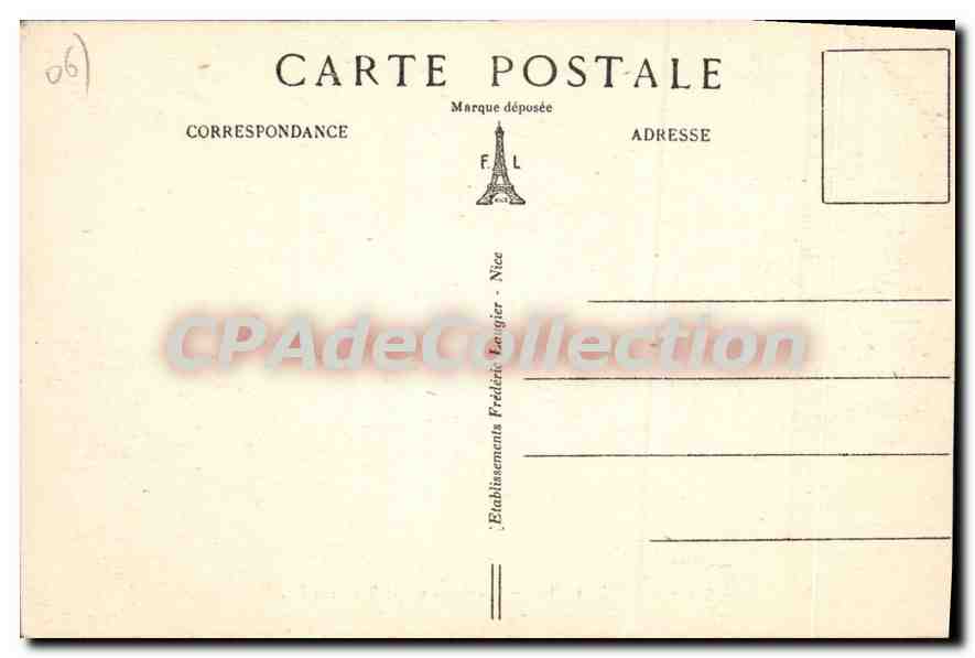 CPA Sospel (A M) Les Ponts sur le Bevera — Rückseite