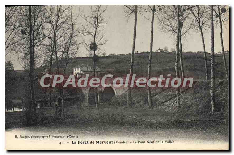 CPA La Foret de Mervent (Vendee) Le Pont Neuf de la Vallee
