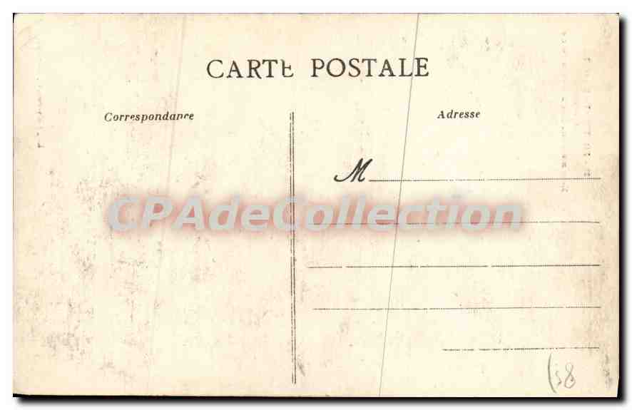 CPA Fontenay le Comte (Vendee) Monument aux Morts pour la Patrie — Rückseite
