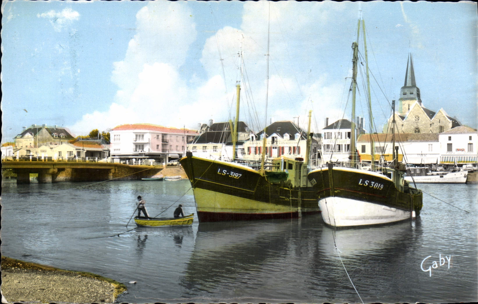 Port de Saint-Gilles-sur-Vie — vue animée — Gaby