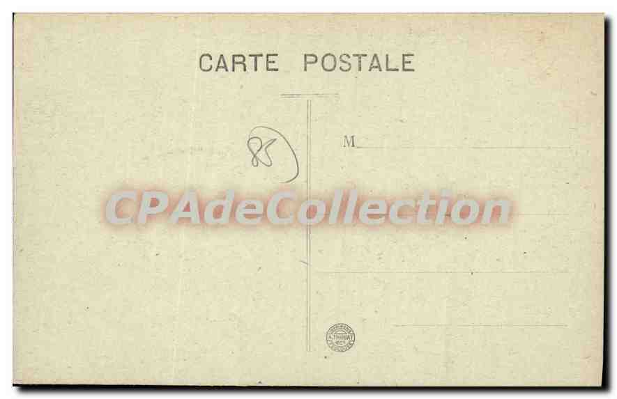CPA Pouzauges (Vendee) Chateau de la Cacaudiere — Back