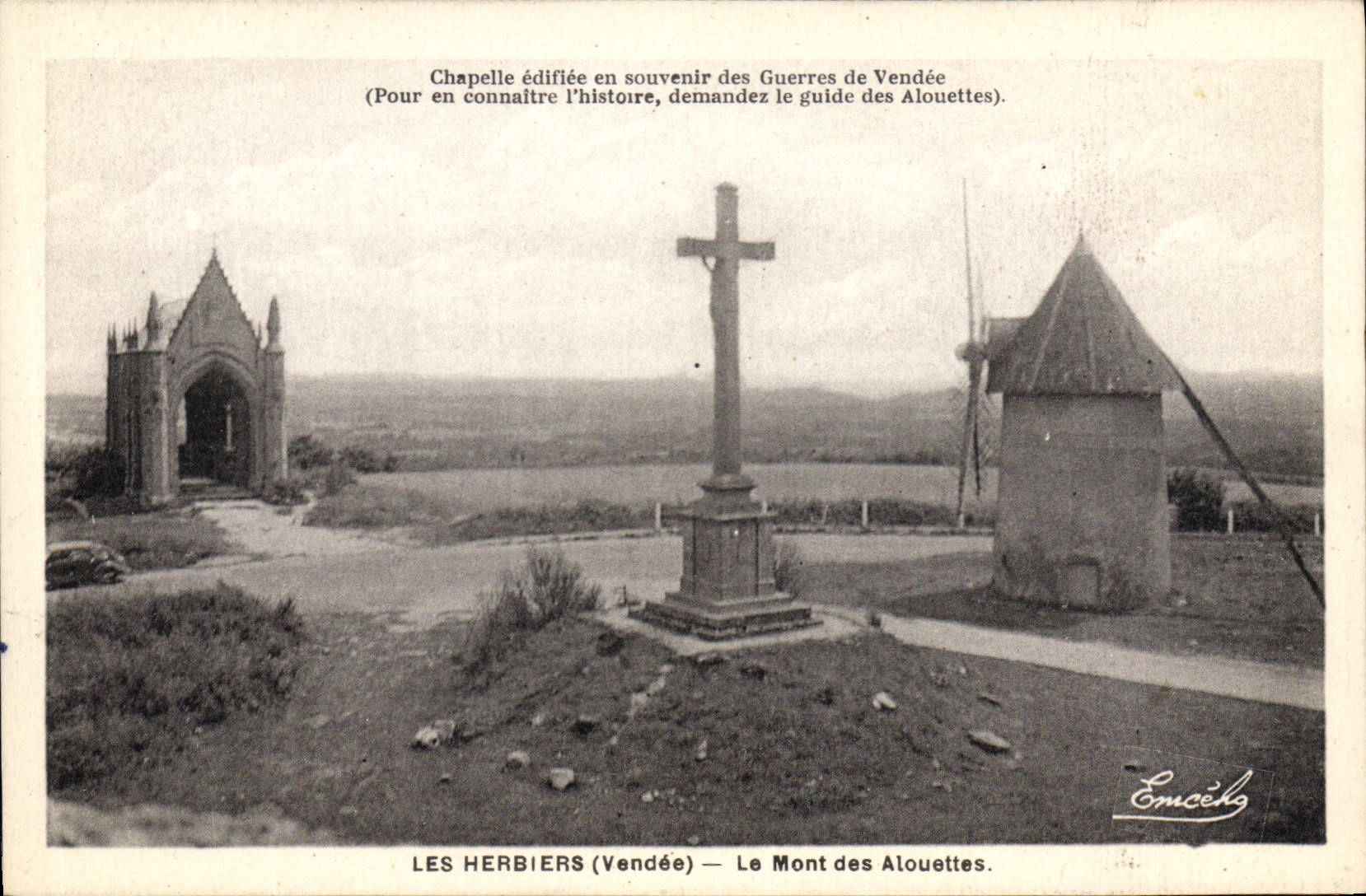 CPA Les Herbiers (Vendee) Le Mont des Alouettes