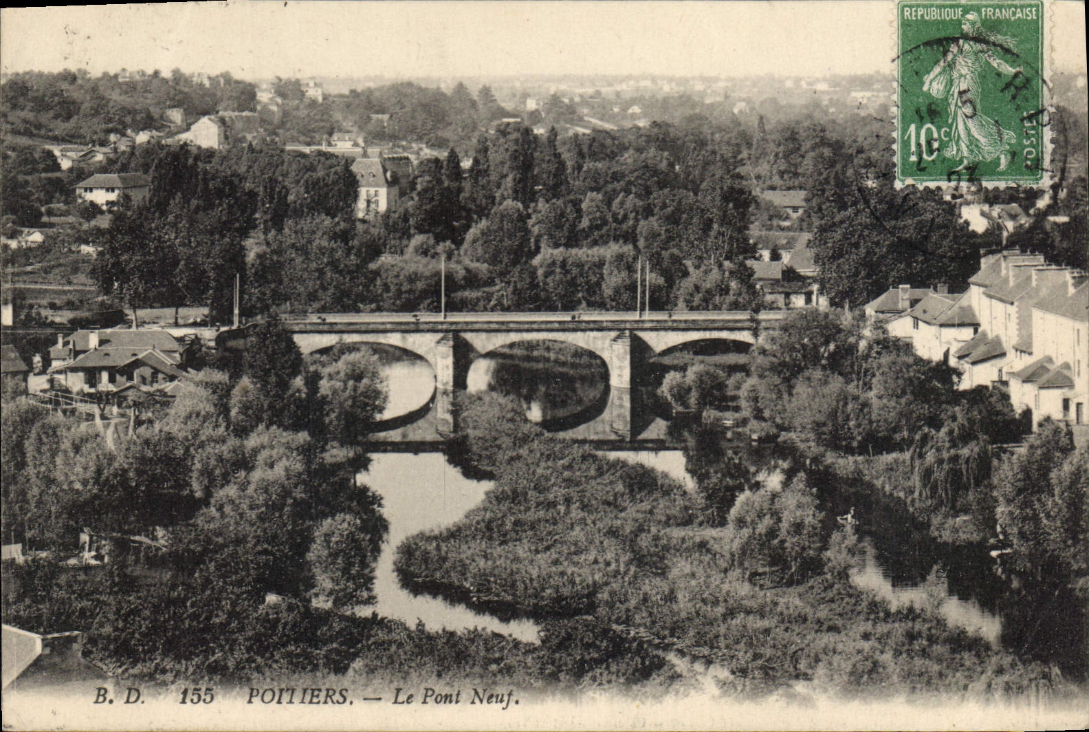 Poiriers — Le Pont Neuf — B.D. 155