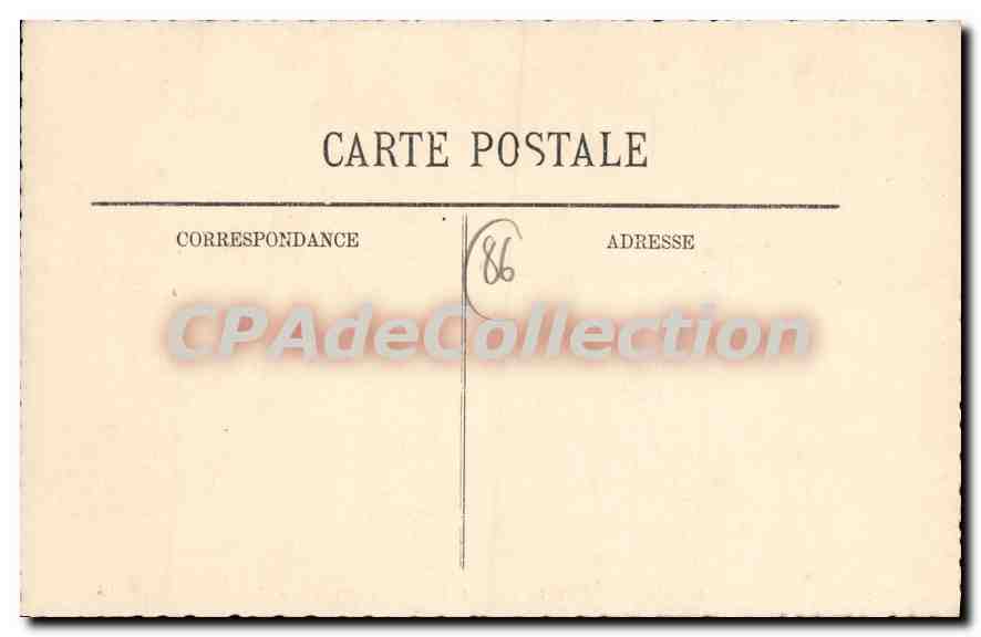 Poitiers — Cercle des Officiers et rue Carnot — LL, n°128 — Rückseite
