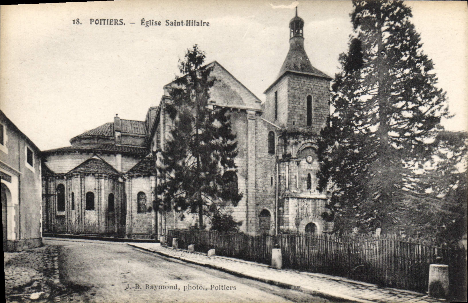 Poitiers — Église Saint-Hilaire — J.-B. Raymonde, Poitiers