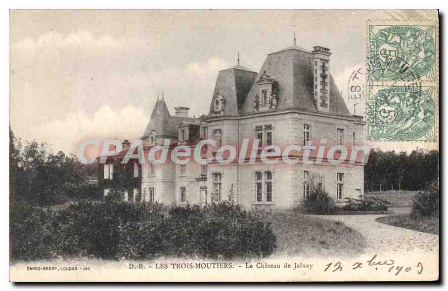 CPA Les Trois Moutiers Le Chateau de Julnay