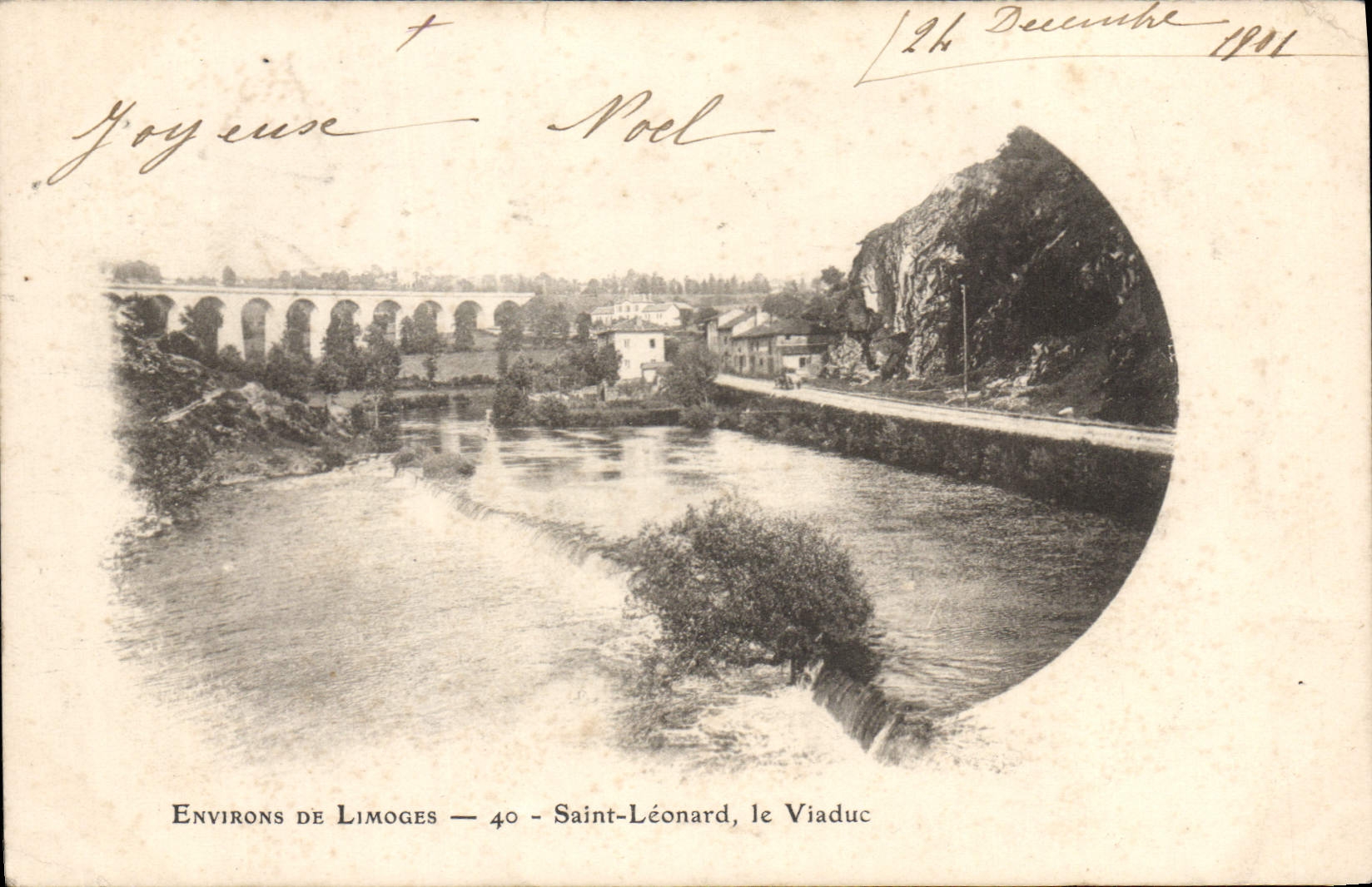 Environs de Limoges — 40 — Saint-Léonard, le Viaduc