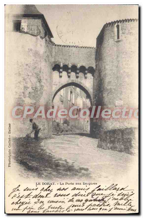 CPA Le Dorat La Porte aux Bergeres