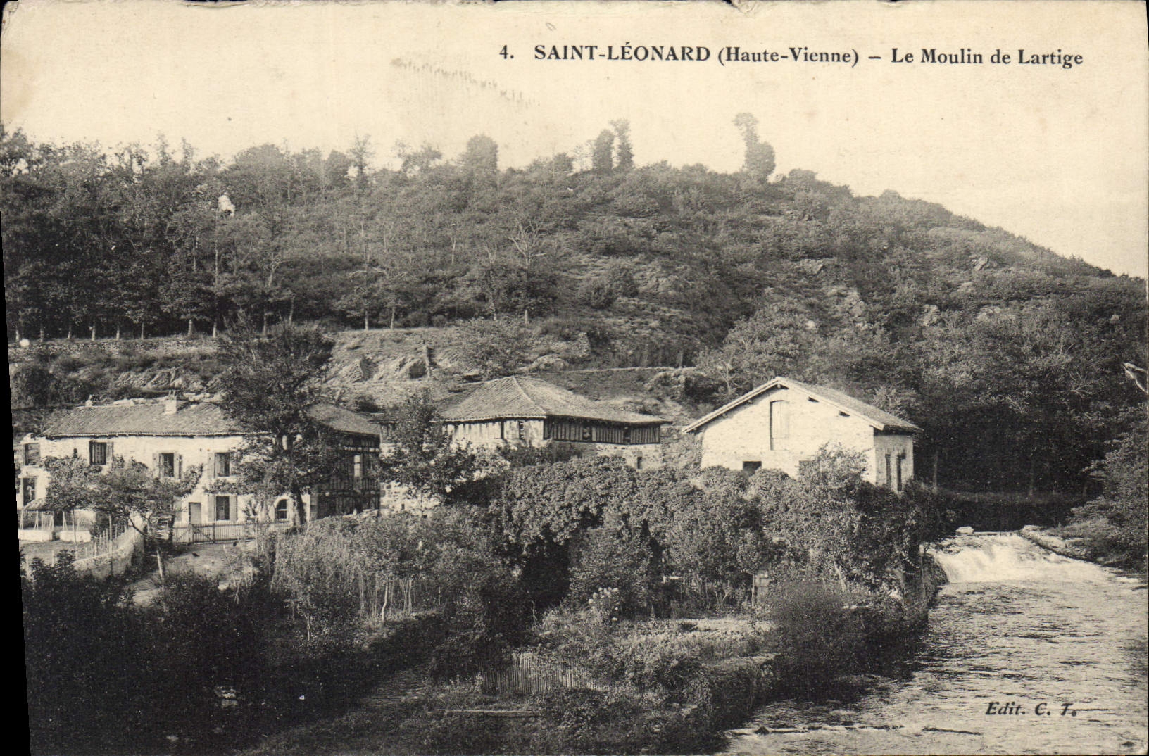 Saint-Léonard (Haute-Vienne) — Le Moulin de Lartige — Edit. C. T.
