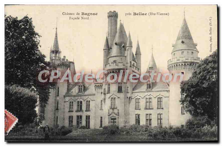 CPA Chateau de Bagnac pres Bellac (Haute Vienne)