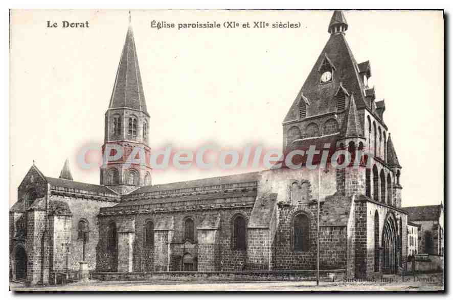CPA Le Dorat Eglise paroissiale