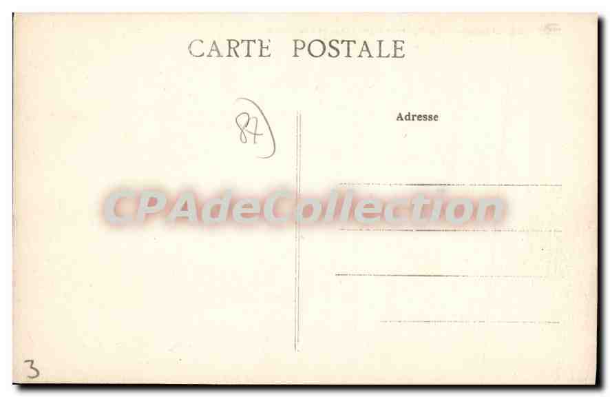 Limoges — La Nouvelle Gare Limoges-Bénédictins — CPAdeCollection — Verso