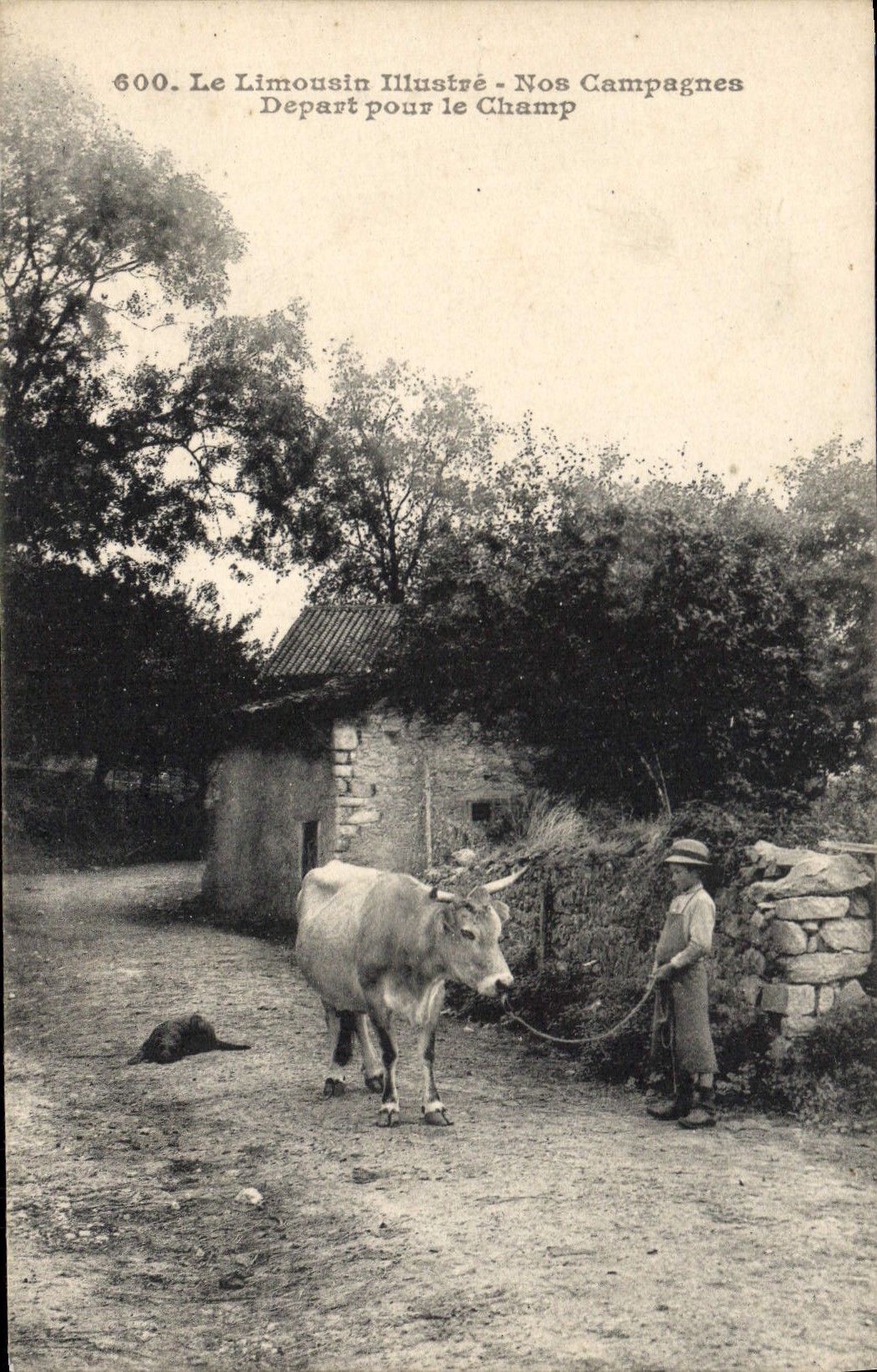 Abreise ins Feld — Illustriertes Limousin - Unsere Lande Nr. 600