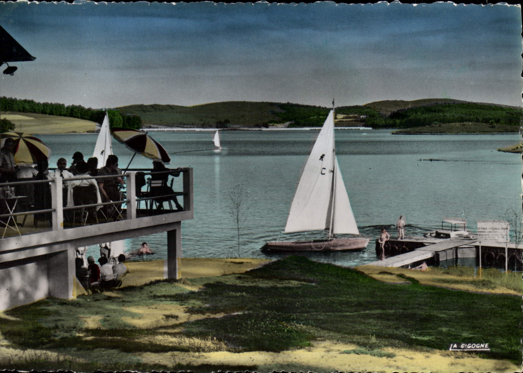 Le Lac de Vassivière — Les Régales — Éd. La Cigogne, n° 87.117.38