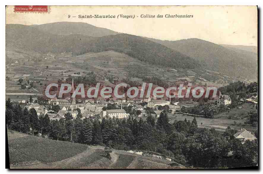 CPA Moselle St Maurice sur Moselle (Vosges) Colline des Charbonniers