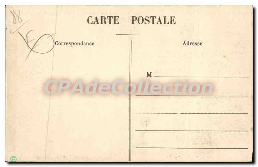 CPA Moselle St Maurice sur Moselle Le Ballon de Servance — Rückseite