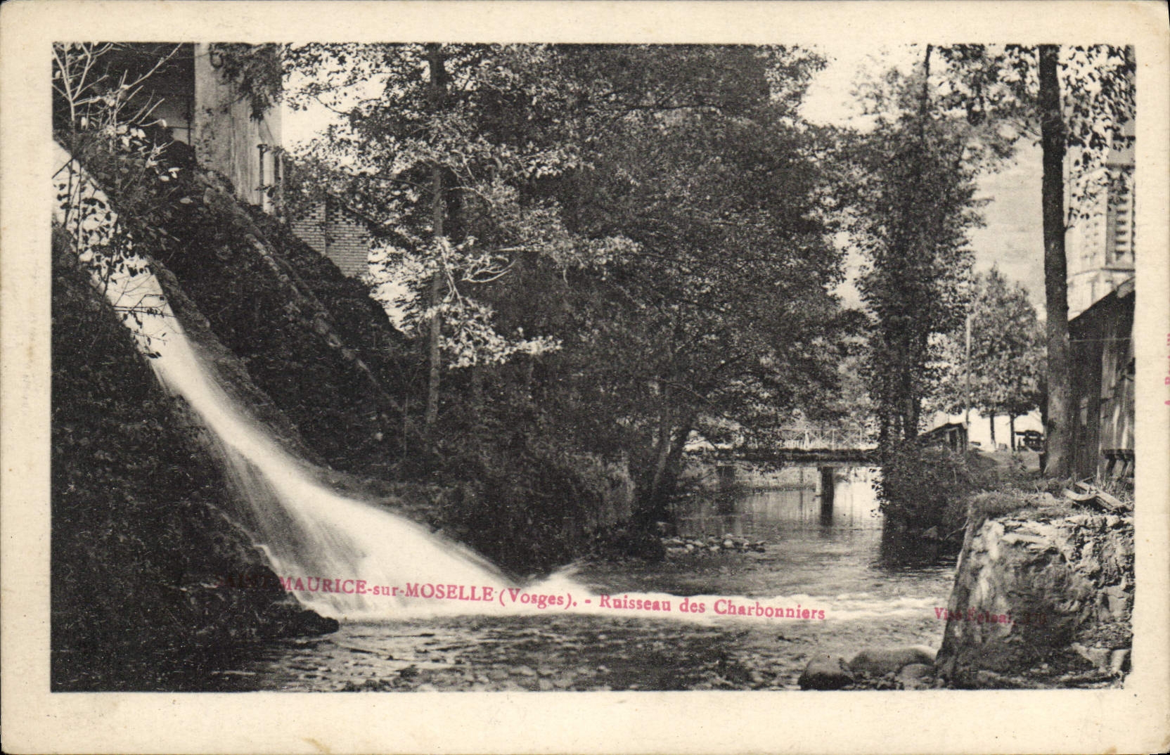 Maurice-sur-Moselle (Vosges) — Ruisseau des Charbonniers — Vue Éditeur, n° 88/15