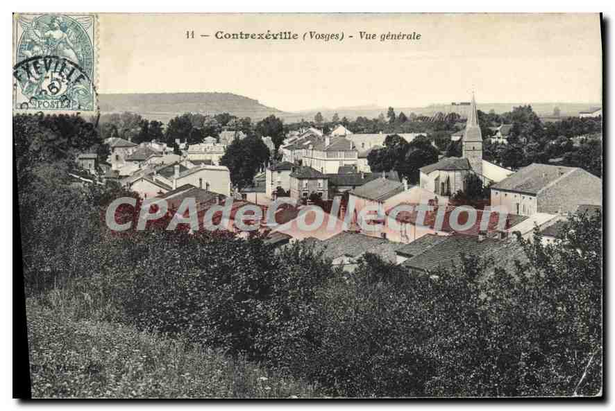 CPA Contrexeville (Vosges) Vue generale