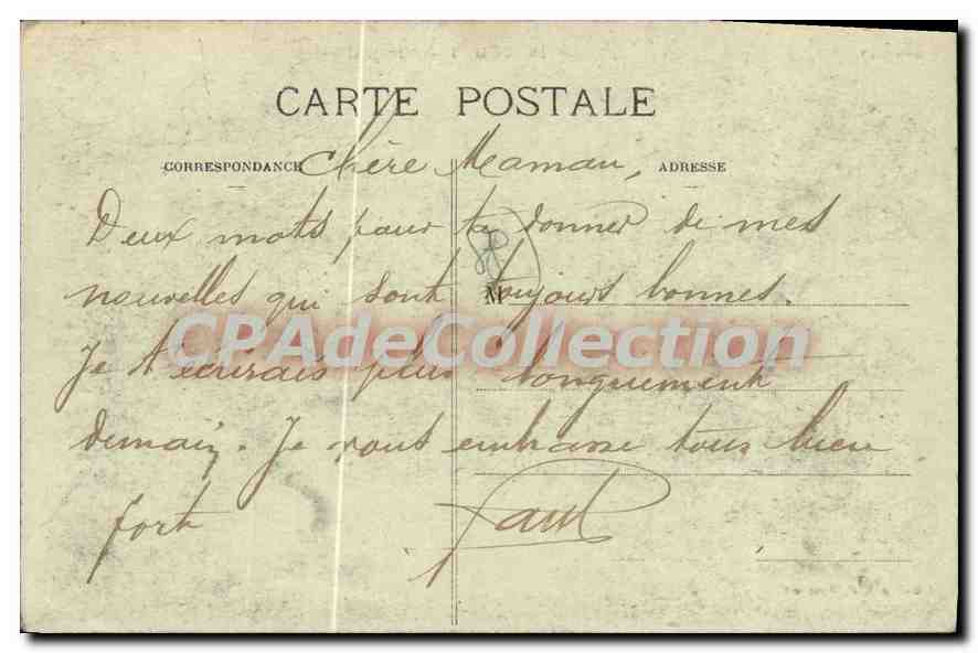 CPA Mirecourt L'Hopital — Rückseite