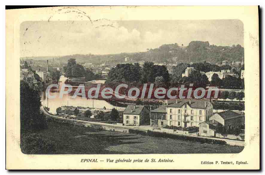 CPA Epinal Vue generale prise de St Antoine 