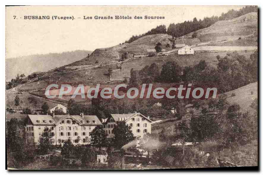 CPA Bussang Vosges Les Grands Hotels des Sources 