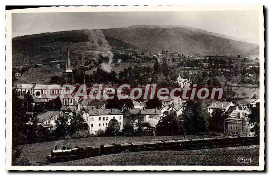 ST-MAURICE-sur-MOSELLE (Vosges) — Vue générale et Ballon d'Alsace — éditeur P. Binn