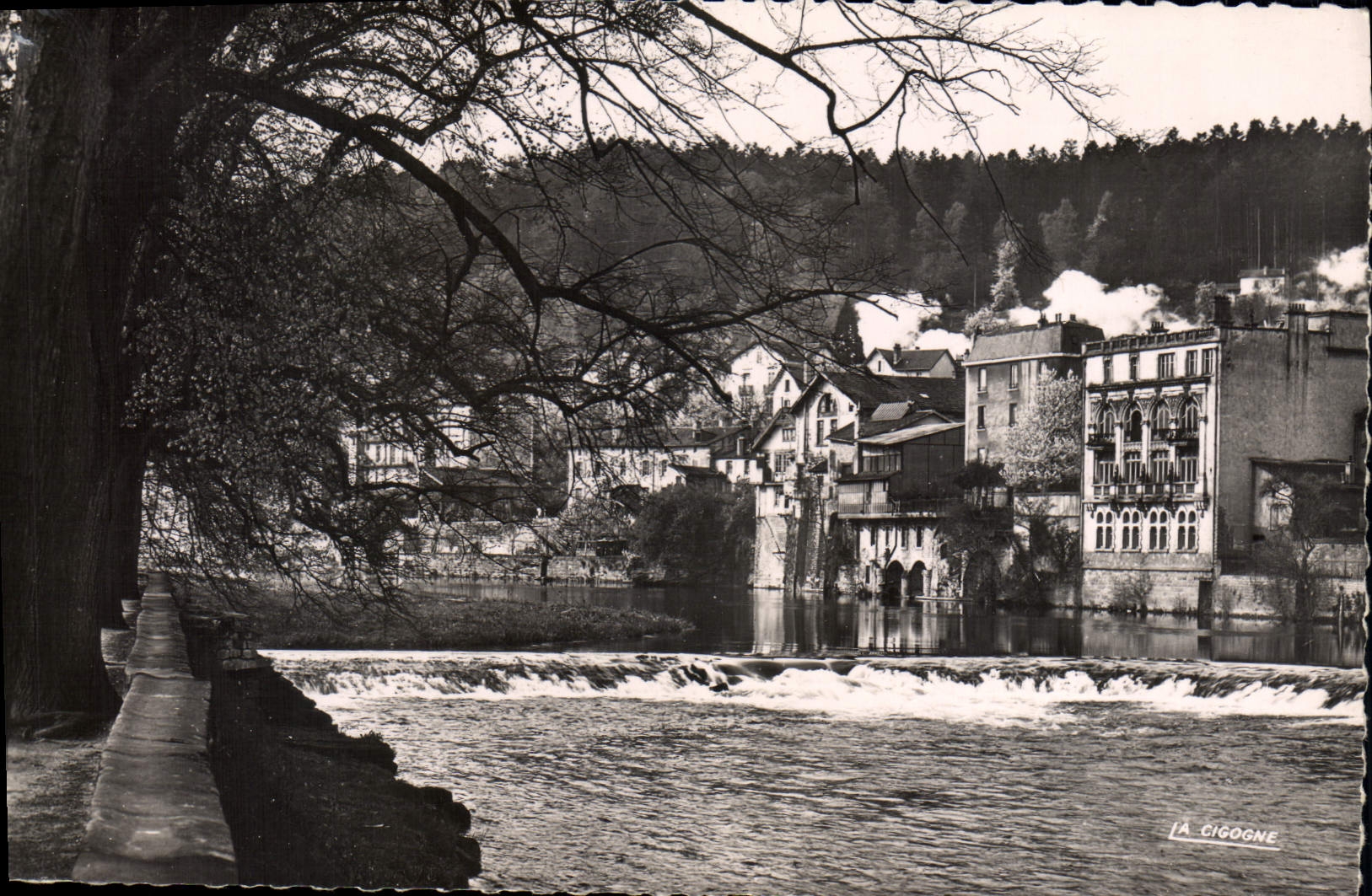 CPA Epinal Vosges Le barrage de la moselle 