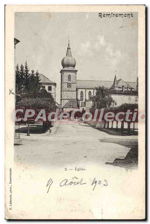 Remiremont — Kirche — E. Lahourte, phot., Remiremont, n°2