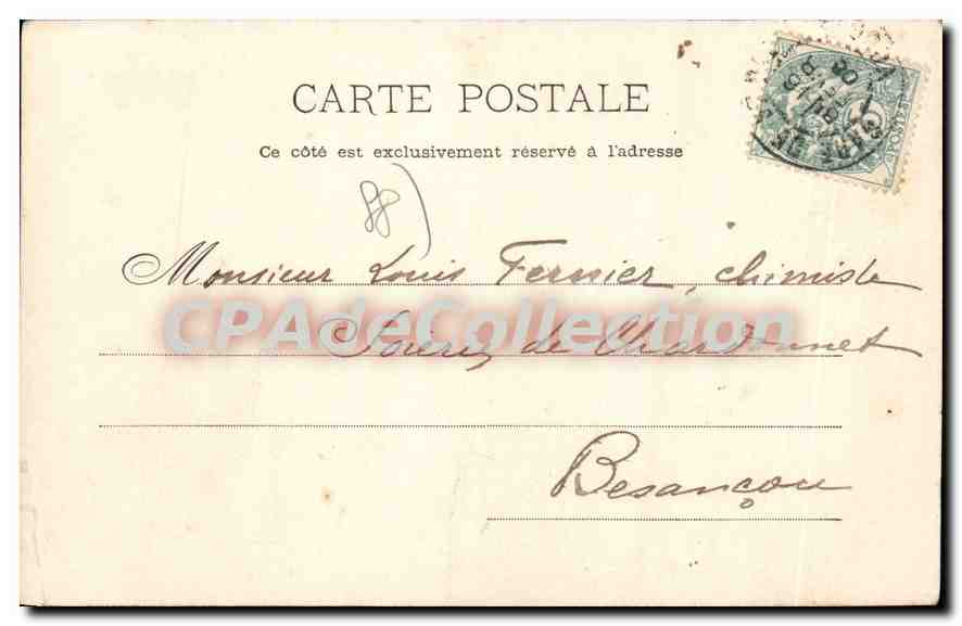 Remiremont — Allgemeiner Blick — La Lorraine illustrée (Vosges) — Rückseite