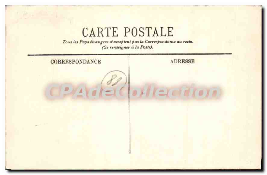 CPA Epinal Le Canal Les Grands Moulins  — Back