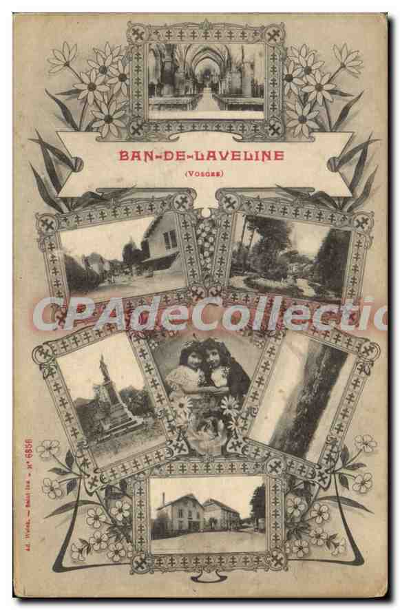 Ban-de-Laveline (Vosges) — Panoramablick mit Verlag A. Wode — Nr. 5556