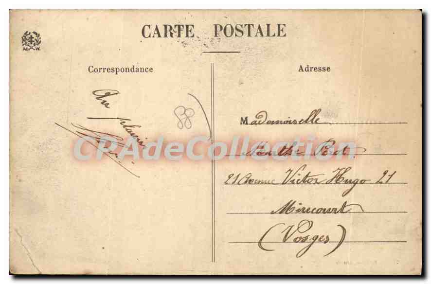 CPA Ban De Laveline Vosges  — Rückseite