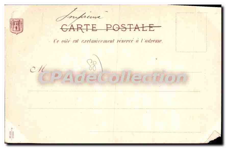 CPA Viaduc de Dinoze  — Rückseite