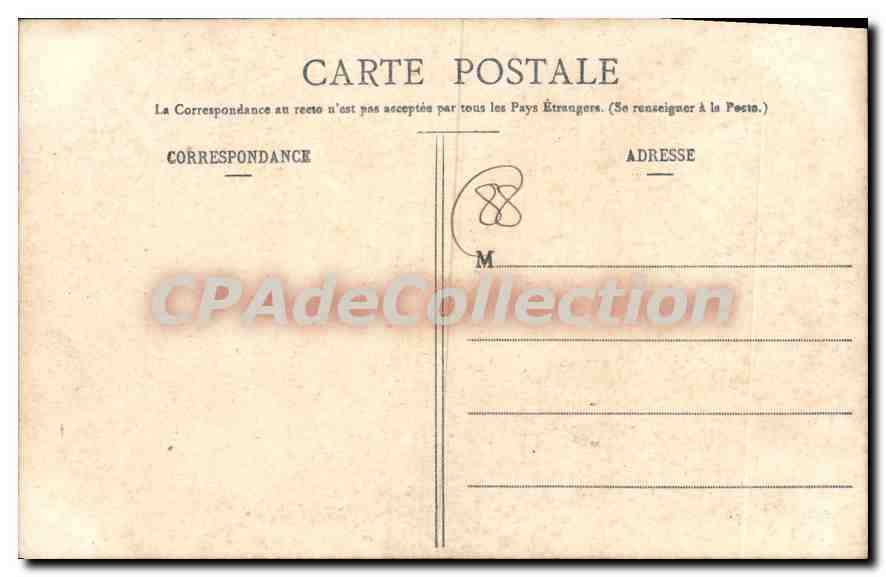 CPA Martigny Les Bains Vosges  — Verso