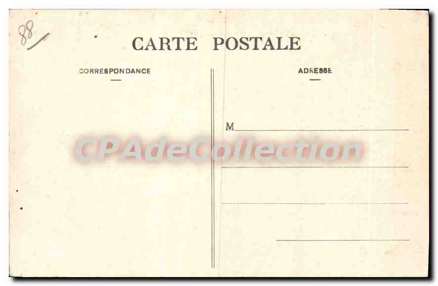 CPA Les Vosges Remiremont LAbbaye et l'abside de l'Eglise  — Rückseite