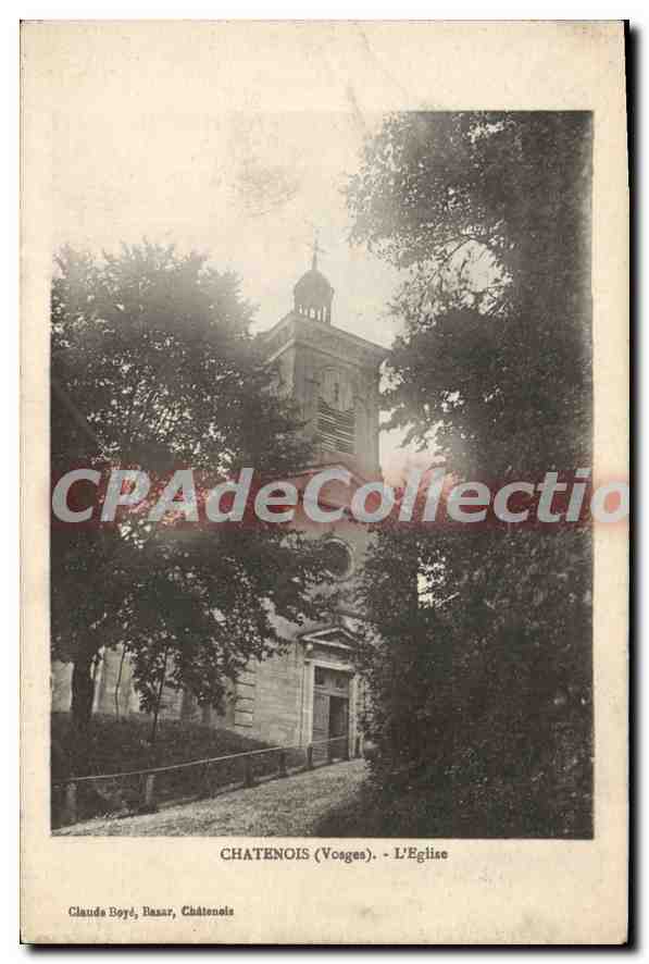CPA Chatenois Vosges L'Eglise 