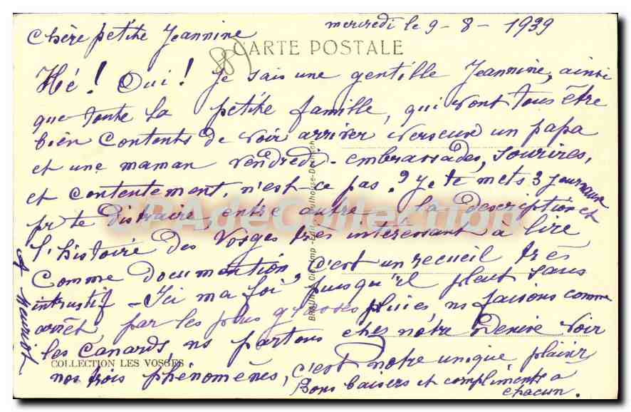 Remiremont — Vue Générale — éditeur inconnu, n° 5278 c — Reverso