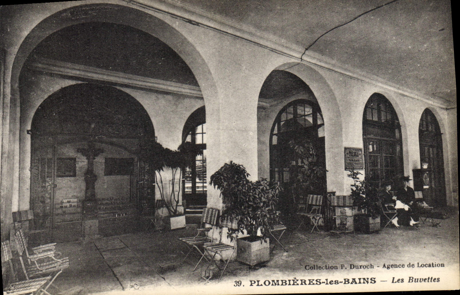 Plombières-les-Bains — Les Buvettes — Collection P. Duroch - Agence de Location
