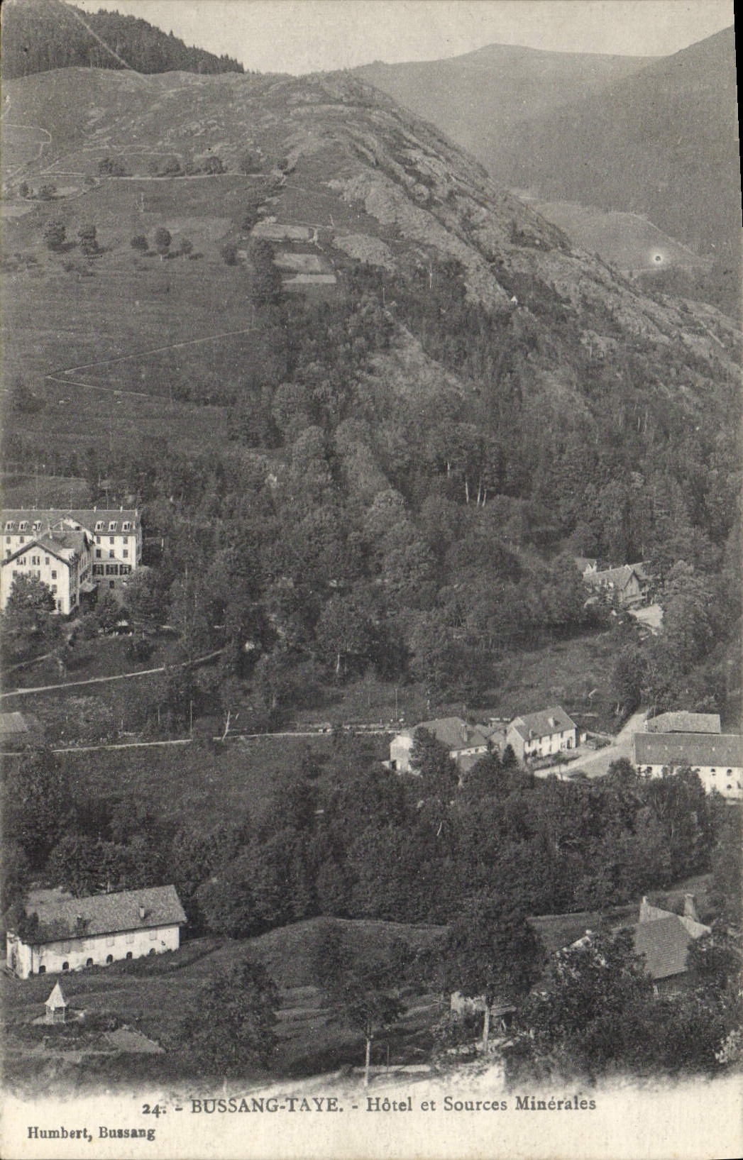 CPA Bussang Taye Hotel et Sources Minerales 