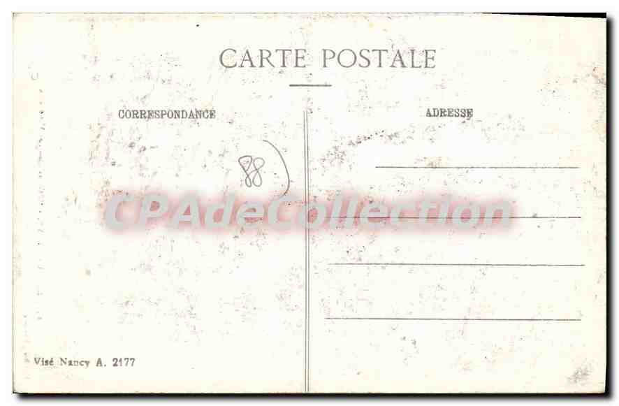 CPA Bussang Taye Hotel et Sources Minerales  — Rückseite
