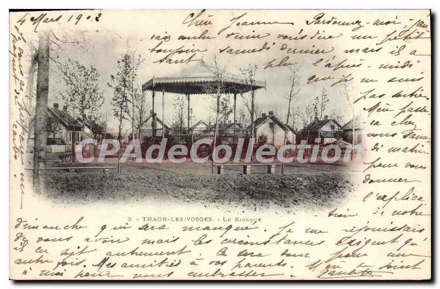 CPA Thaon Les Vosges le Kiosour 