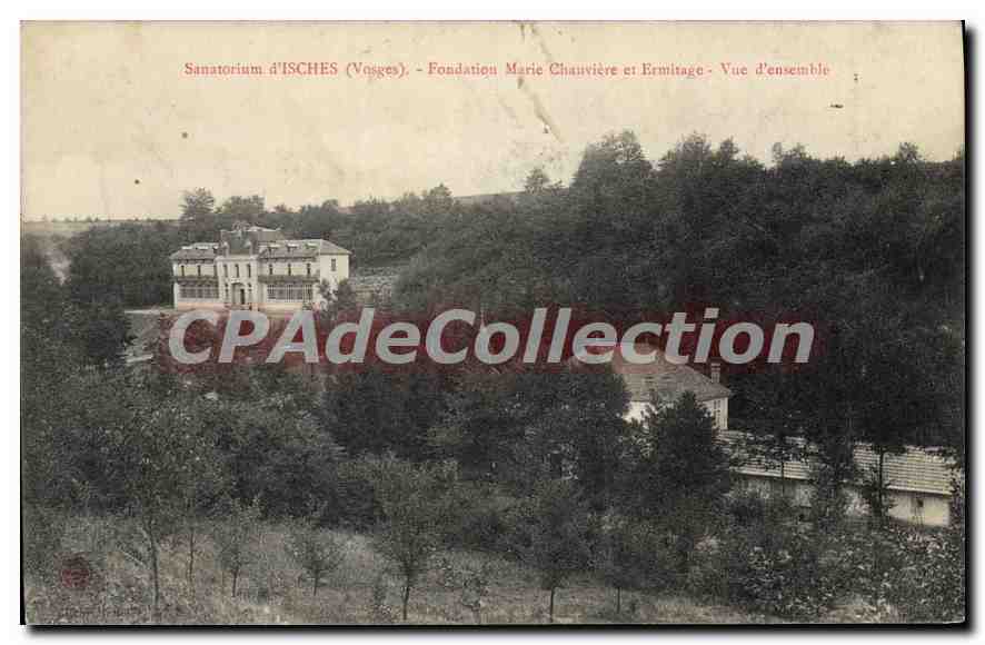 CPA Sanatorium d'Isches Vosges Fondation Marie Chauviere et Ermitage Vue d'ensemble 