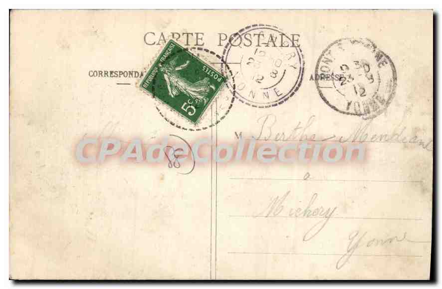 CPA Sanatorium d'Isches Vosges Fondation Marie Chauviere et Ermitage Vue d'ensemble  — Rückseite