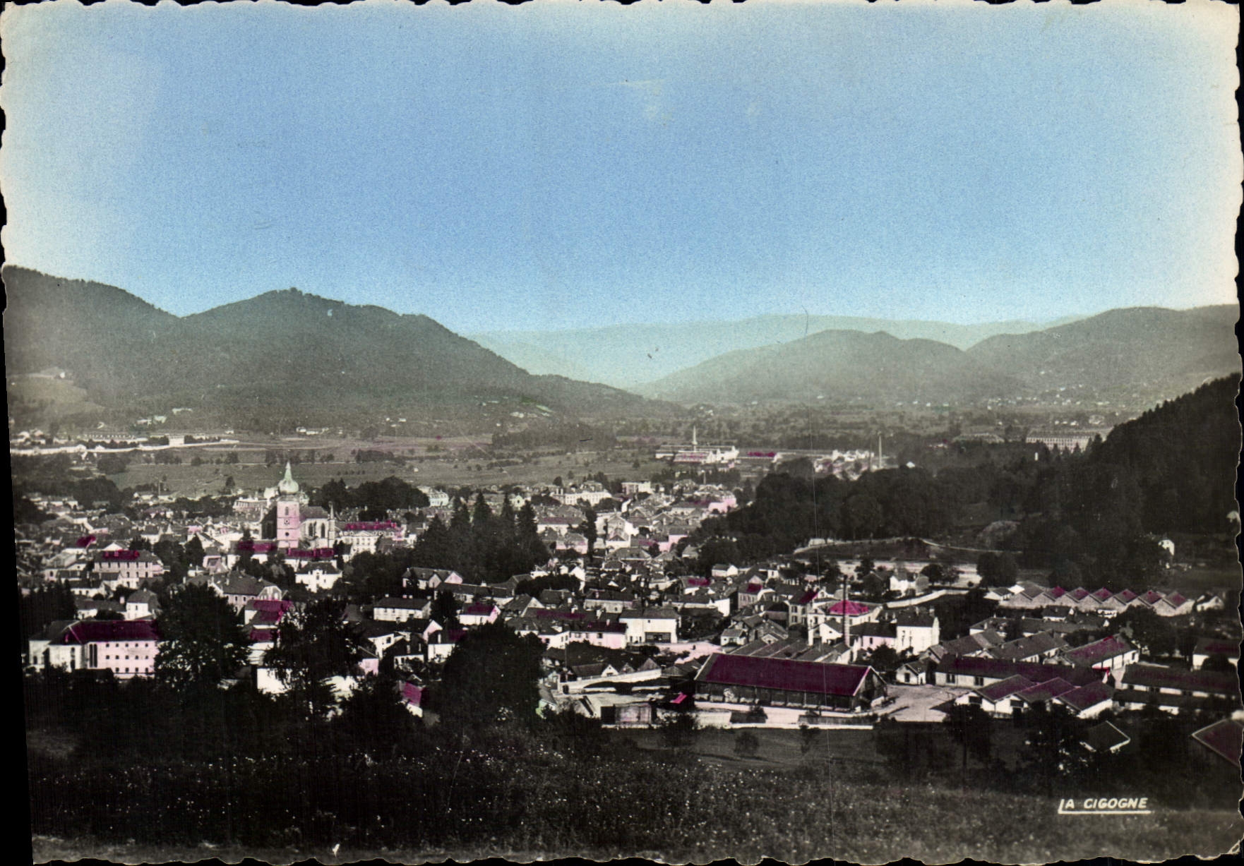 Remiremont — Vue panoramique — La Cigogne