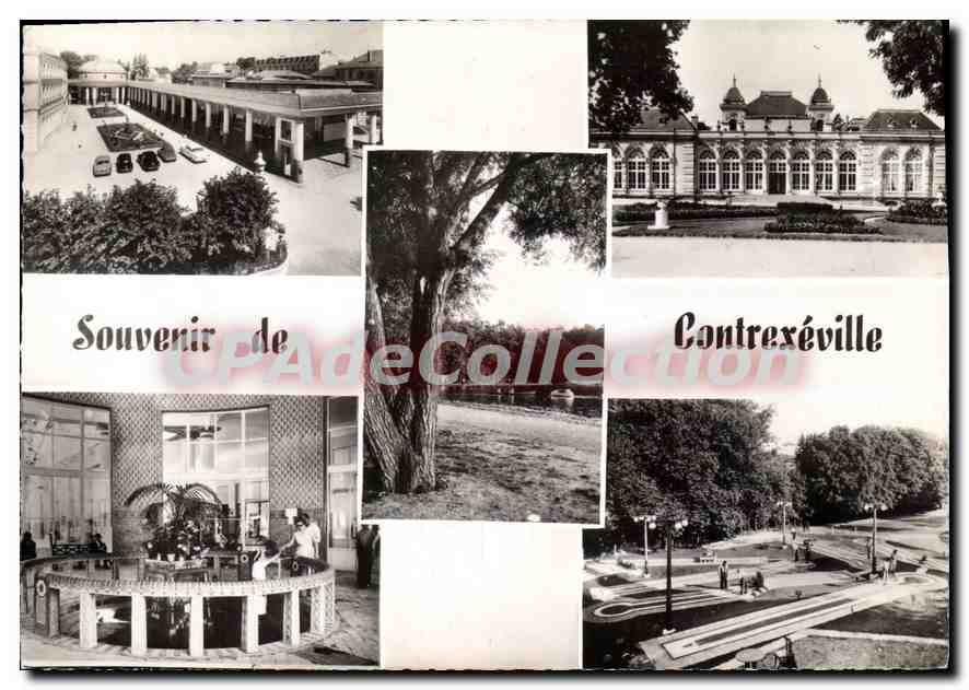 CPSM Souvenir de Contrexeville 