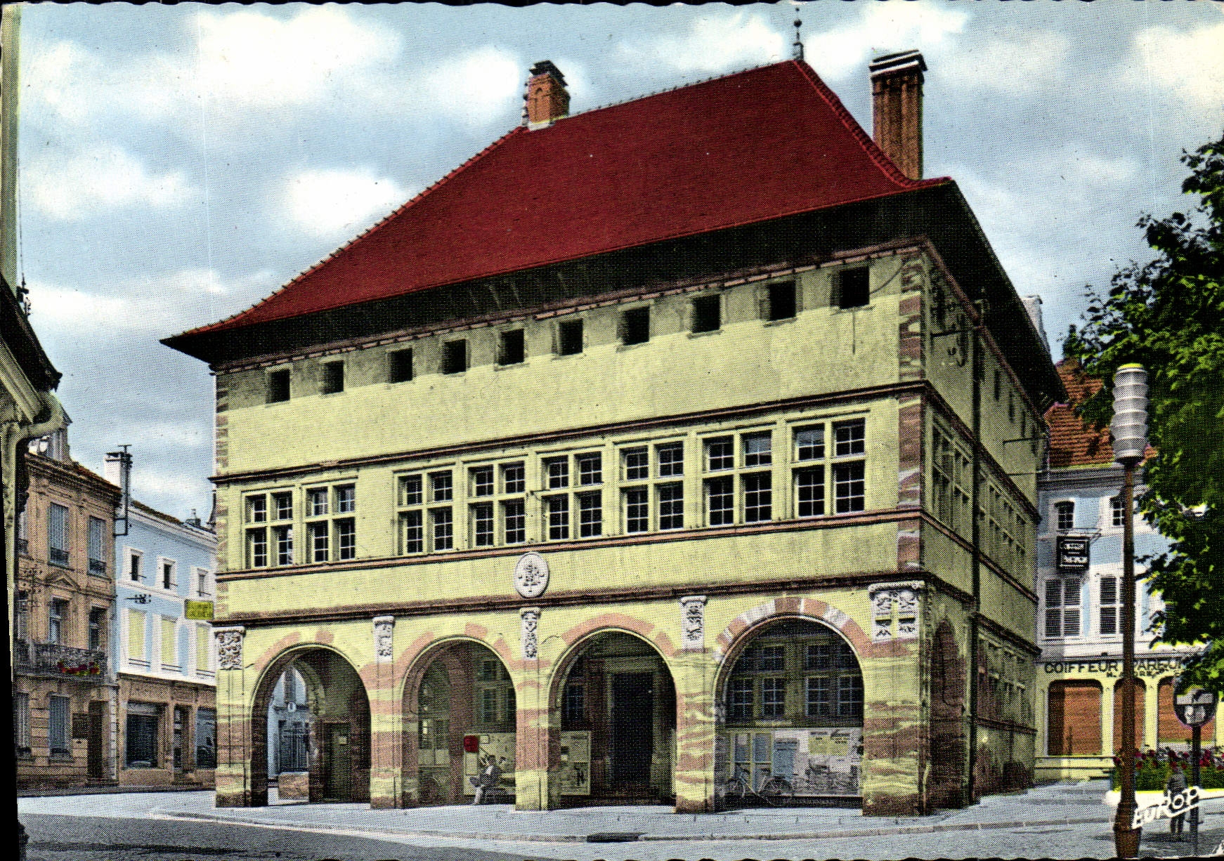 CPSM Rambervillers Vosges Hotel de Ville 